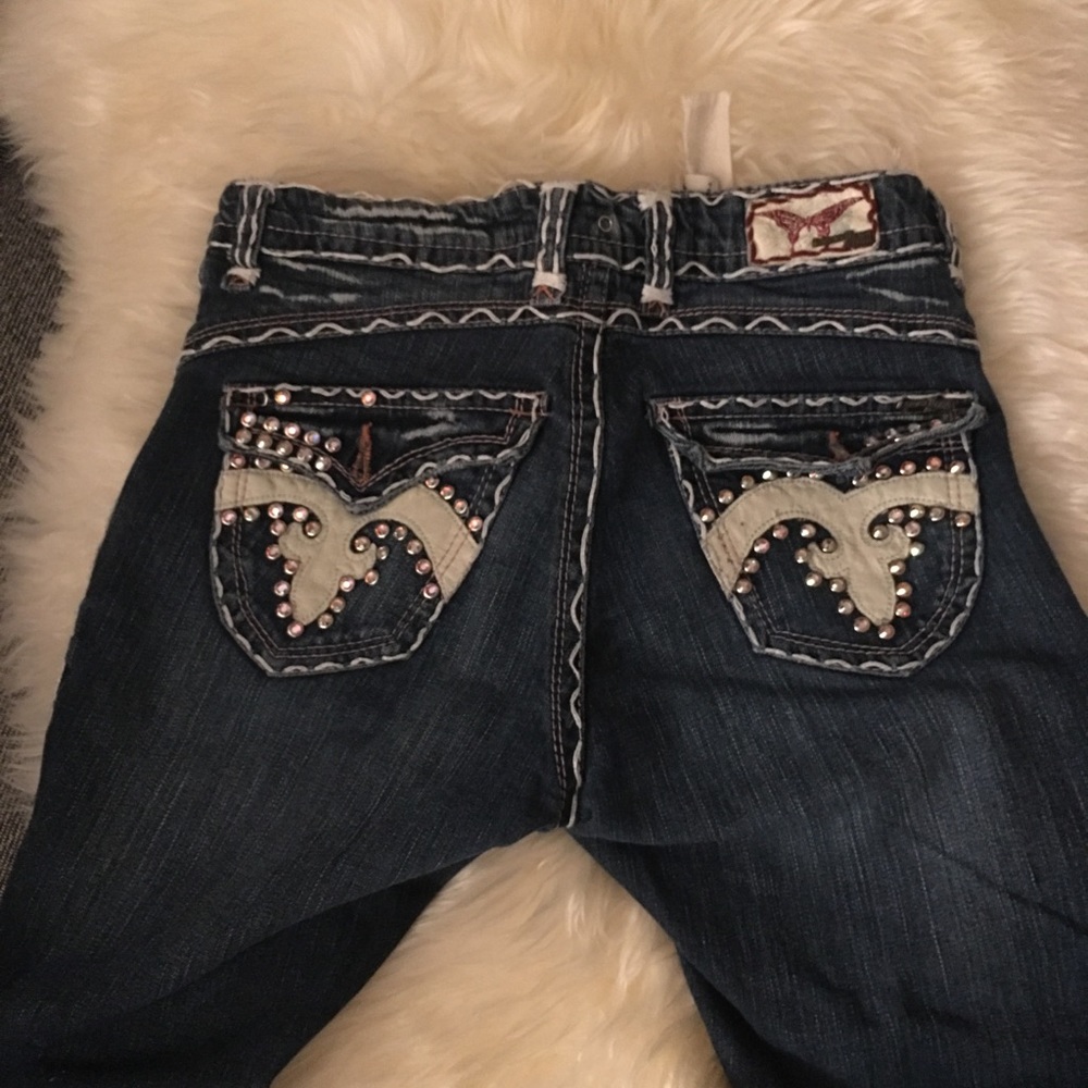 👖Laguna Beach Custom Jeans with Crystals